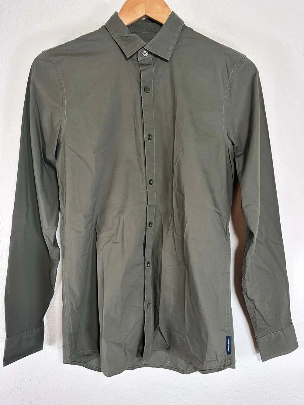armani exchange mens dress shirts Shirt ARMANI EXCHANGE Men color Blue